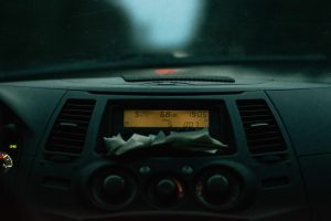 custom tobacco, commuting, commuter, car, radio, driving, music